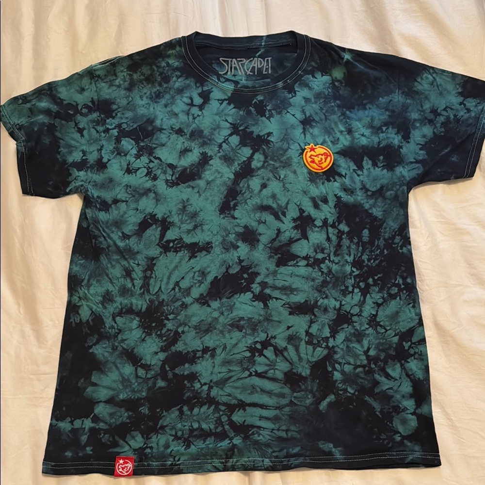 Starcadet Blue Tie-Dye T-Shirt